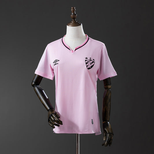 24/25 Sport Recife Women Pink Soccer Fan Jersey