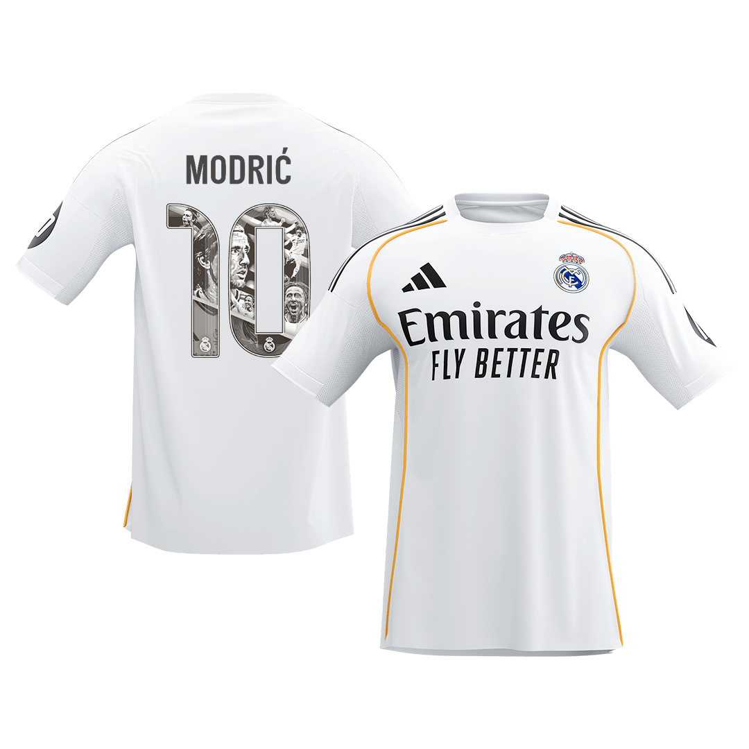 MODRIC Special #10 Real Madrid Home Soccer Jersey 2025/26