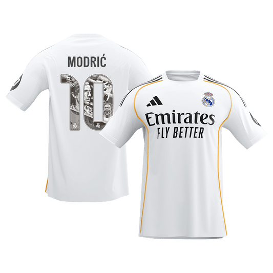 MODRIC Special #10 Real Madrid Home Soccer Jersey 2025/26