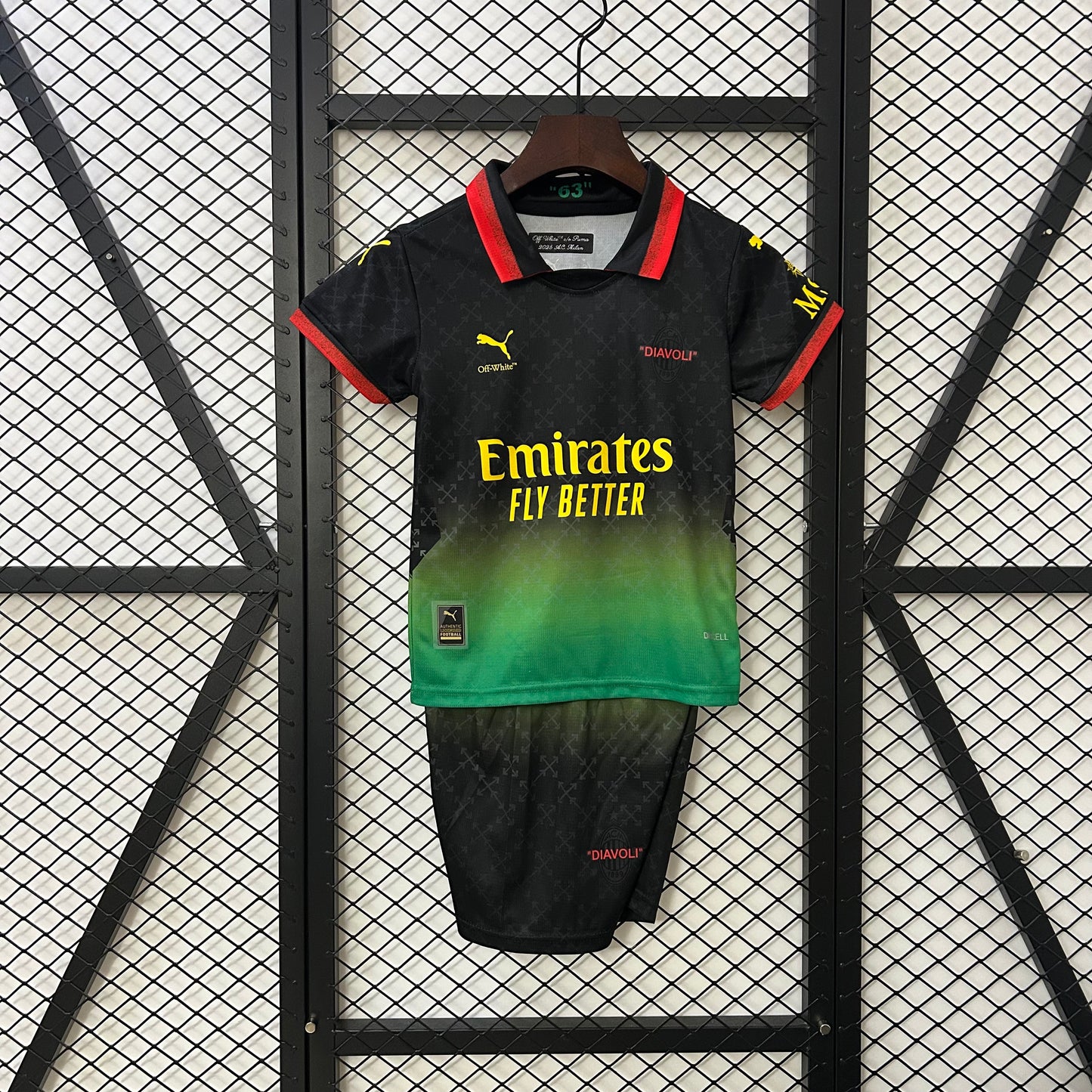 25/26 AC Milan co-branded Edition Kids Fan Jersey
