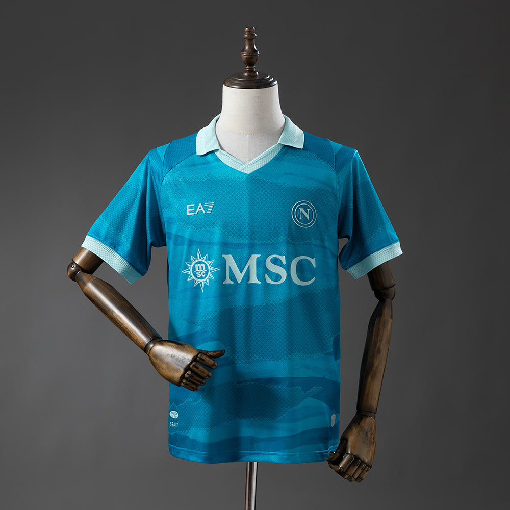 25/26 Napoli Special Edition Blue Soccer Fan Jersey