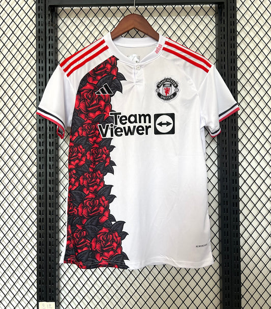 25/26 Manchester United Special Edition white soccer Fan Jersey