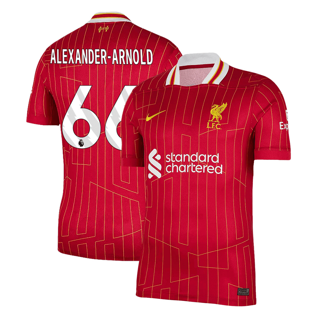 ALEXANDER/ARNOLD #66 Liverpool Home Soccer Jersey 2024/25