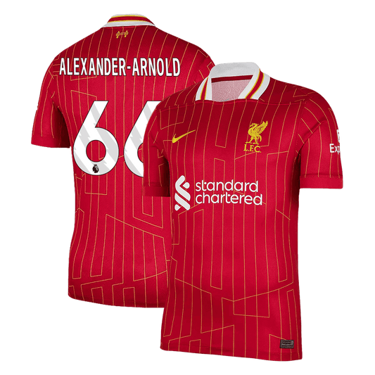 ALEXANDER/ARNOLD #66 Liverpool Home Soccer Jersey 2024/25