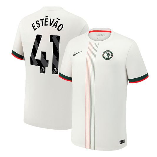 ESTEVAO #41 Chelsea Away Soccer Jersey 2025/26