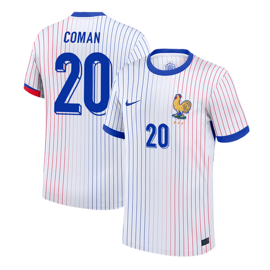 COMAN #20 France Away Soccer Jersey 2024