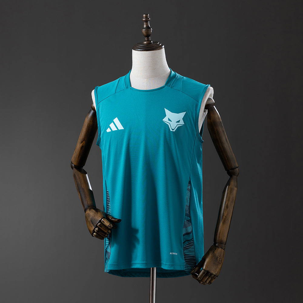 25/26 Cruzeiro Dark Green Training Vest Sleeveless football Fan Jersey