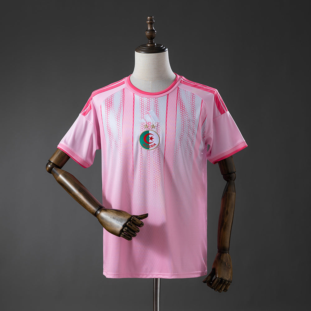Algeria Soccer Jersey Pink