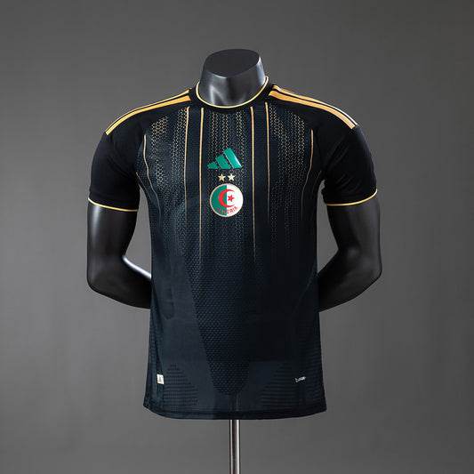 Algeria 2026 Soccer Jersey Stadium Jersey Black