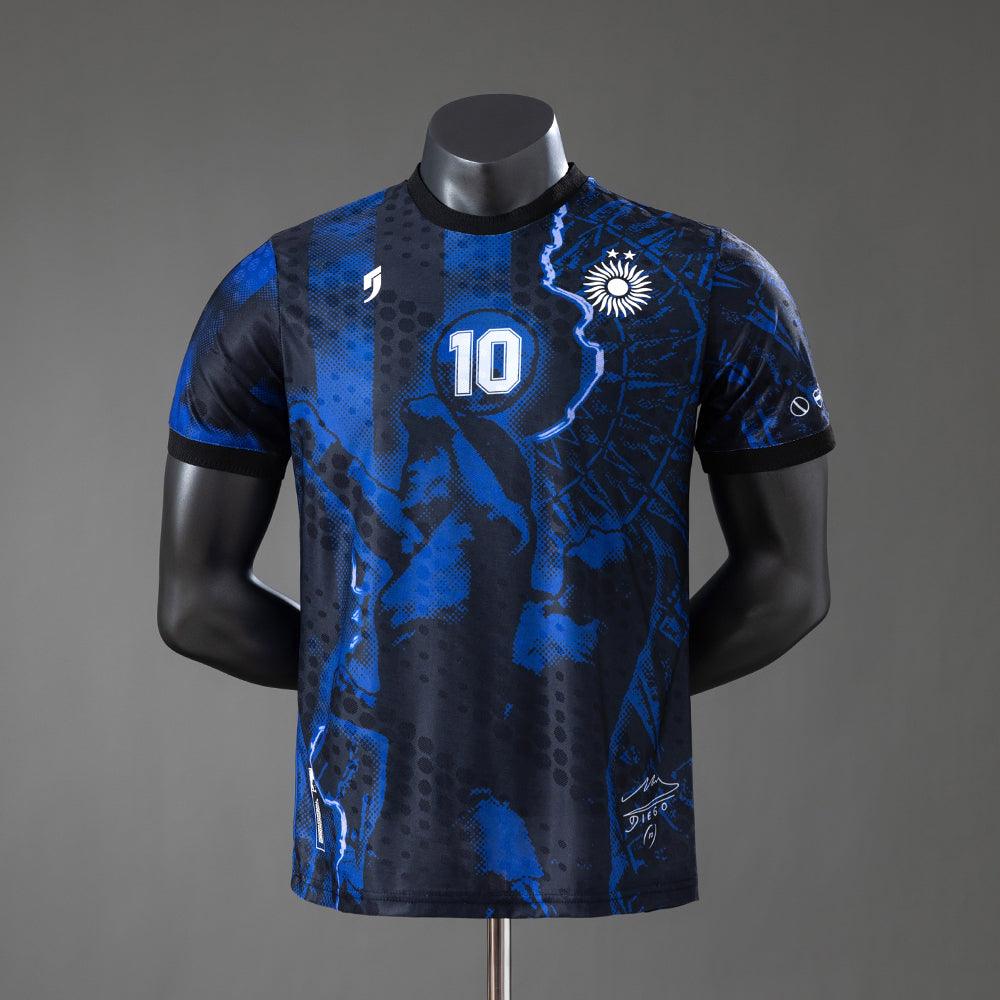 Argentina Maradona #10 Special Edition-Blue Stadium Jersey