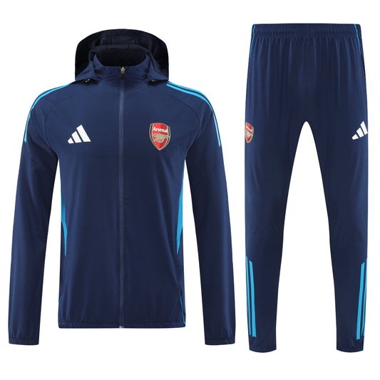 Arsenal 2026/27 Windbreaker Training Suit Blue