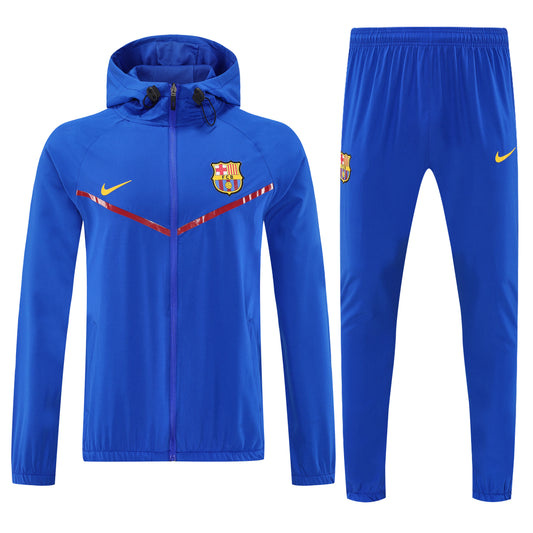 Barcelona 2026/27 Windbreaker Training Suit Blue