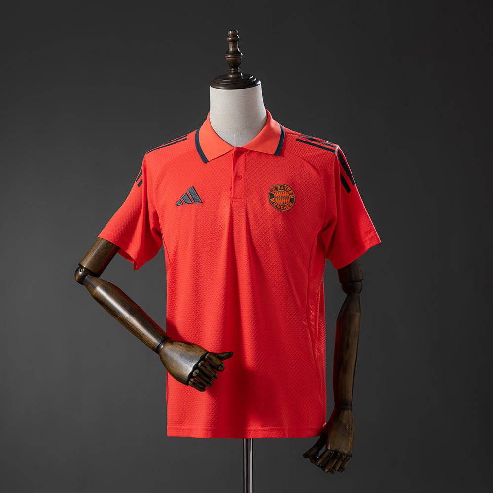 Bayern Munich 2025/26 POLO Shirt Red