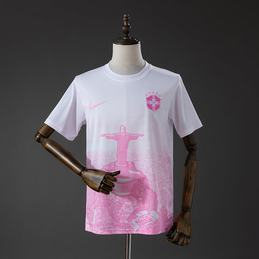 Brazil 2026 Jesus Rose Fan Jersey
