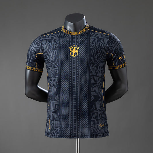 Brazil 2026 World Cup Special Edition Stadium Jersey Black Fan Jersey