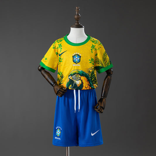 Brazil 2026 Special Edition Kids Kit Fan Jersey