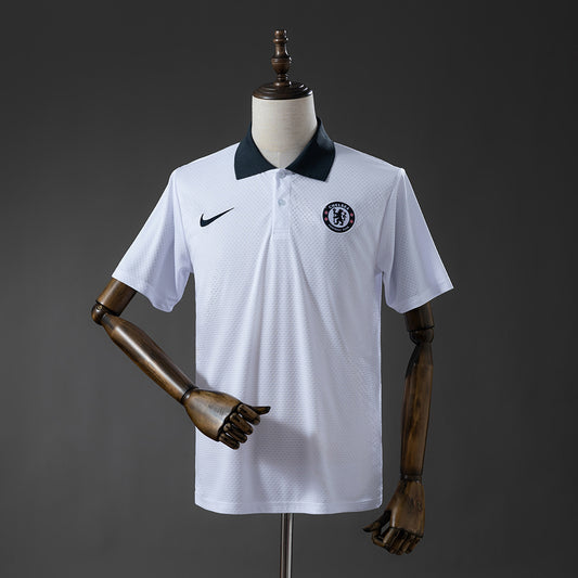 Chelsea 2025/26 POLO Shirt White