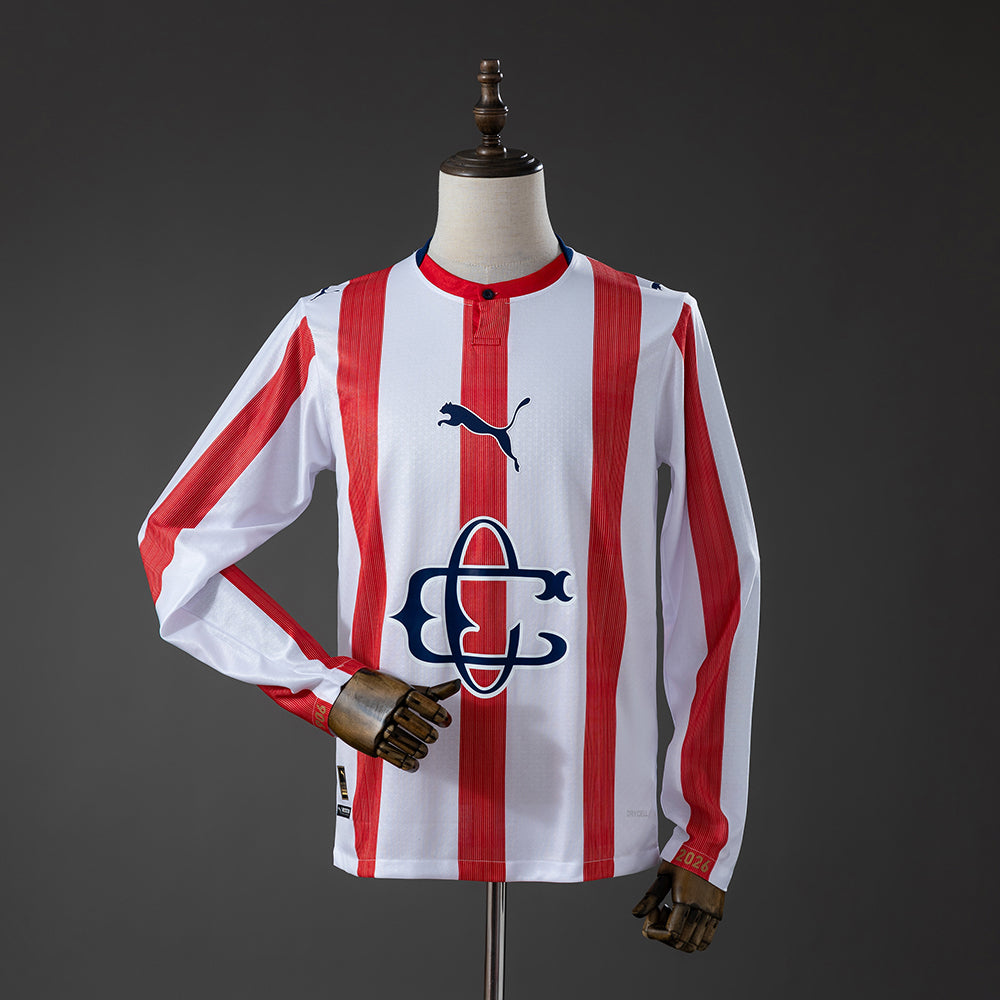 Chivas de Guadalajara 120 Aniversario Long Sleeve Fan Jersey