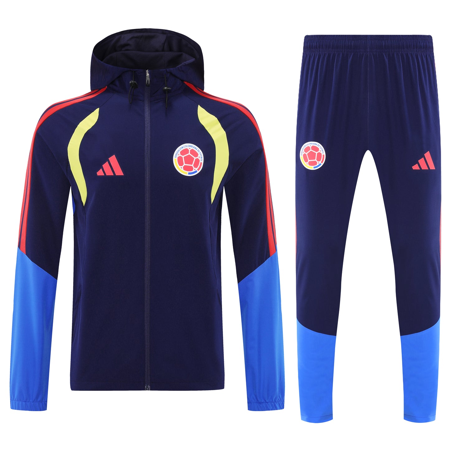 Colombia 2026 World Cup Windbreaker Training Suit Blue