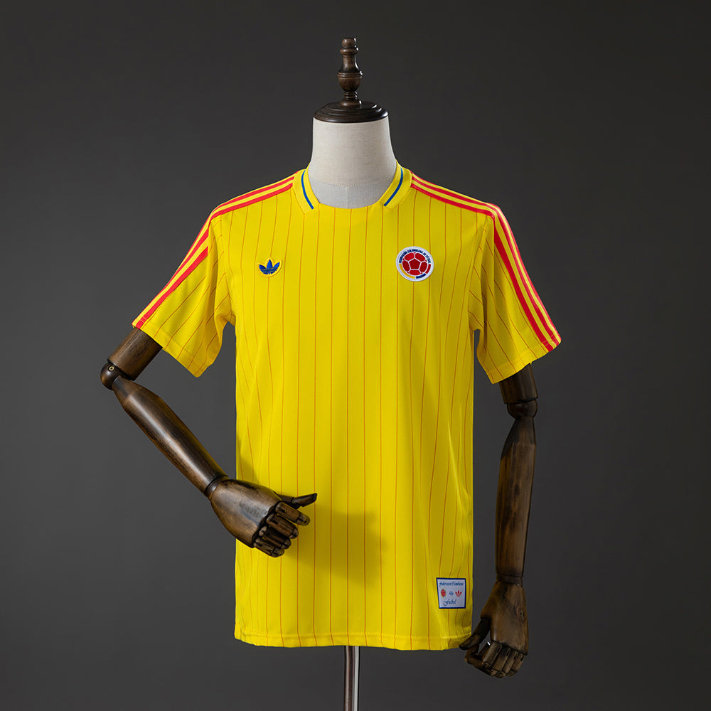 Colombia National Team Yellow T-shirt Terrace Icons