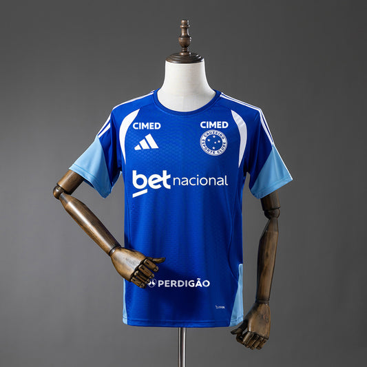 Cruzeiro 2026/27 All sponsors Training Soccer Jersey Blue