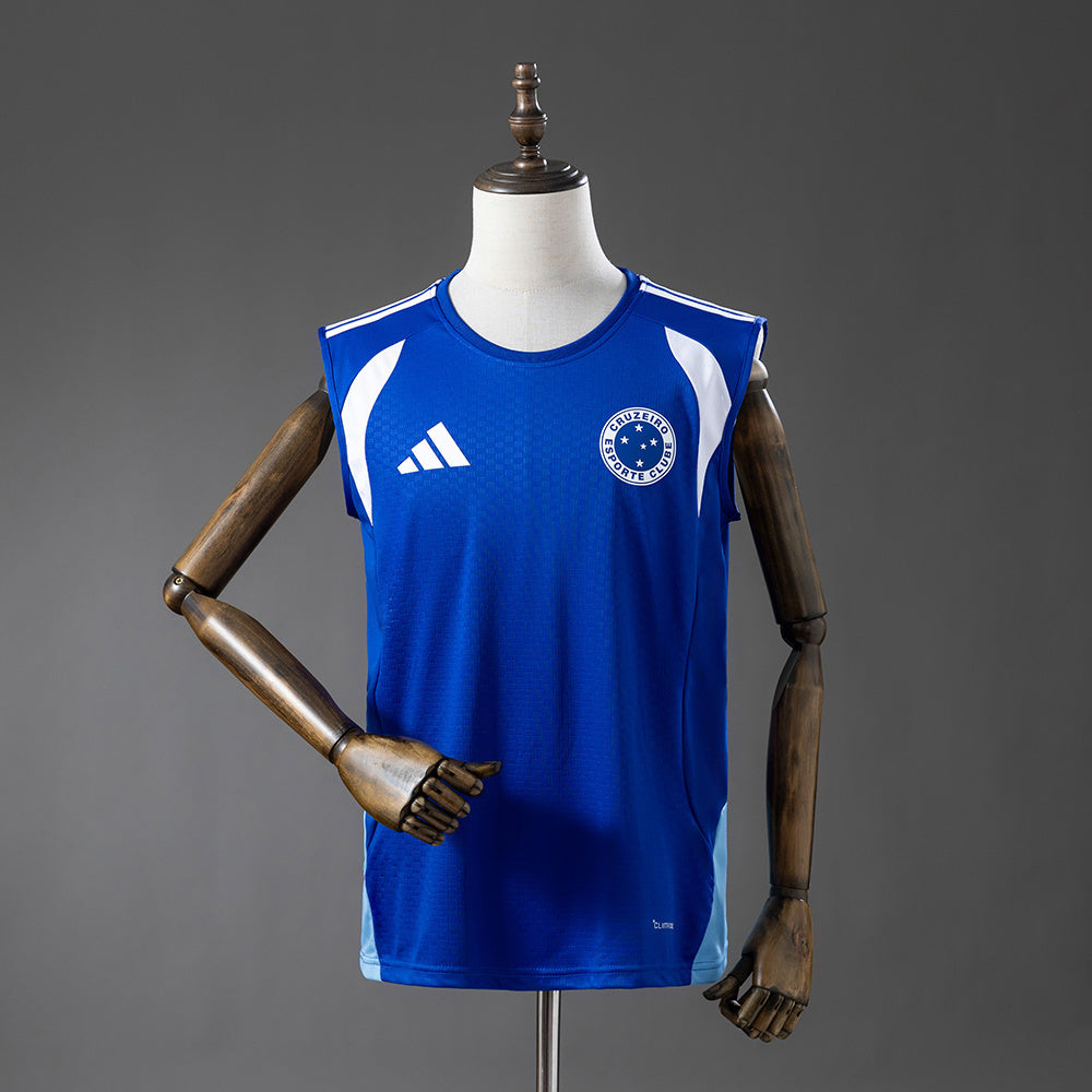 Cruzeiro 2026/27 Sleeveless Soccer Jersey Blue