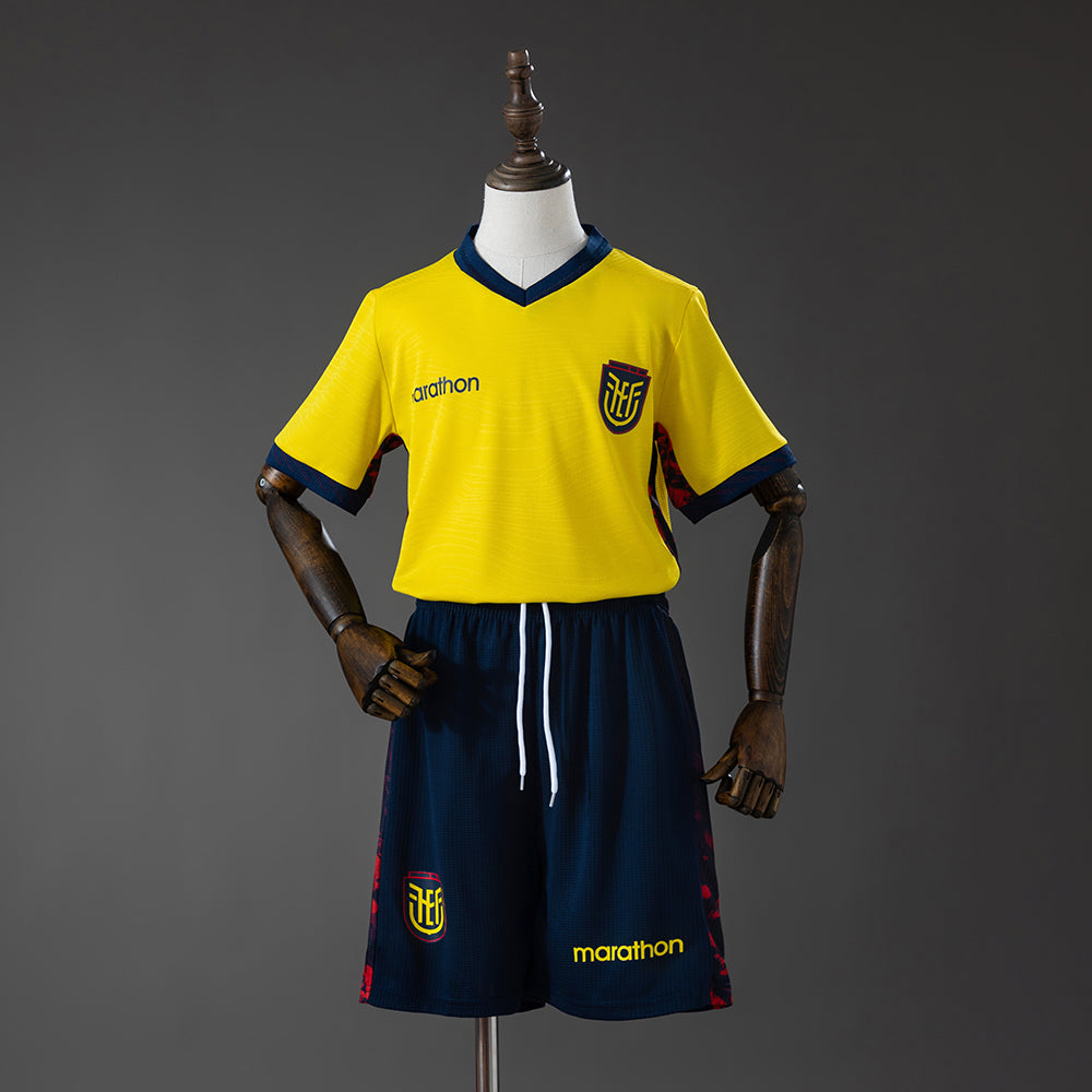 Ecuador 2026 Home Kids Fan Jersey