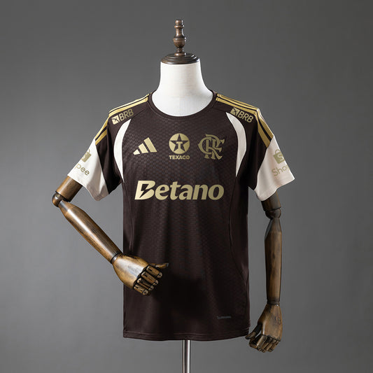 Flamengo 2026/27 All sponsors Training Soccer Jersey Brown