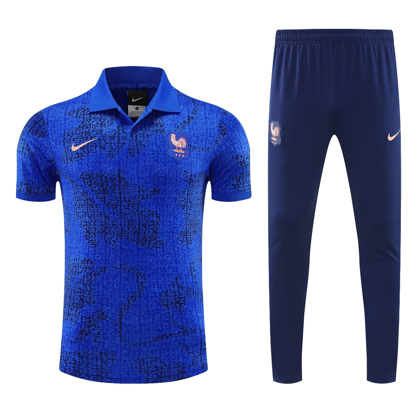 France 2025 POLO Training Suit Blue