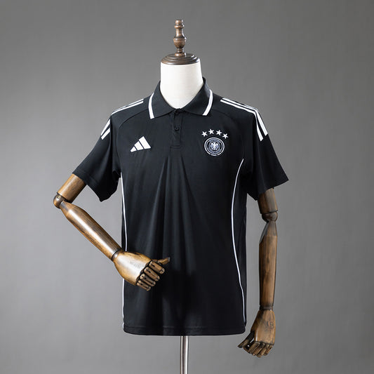 Germany 2025 POLO Shirt Black