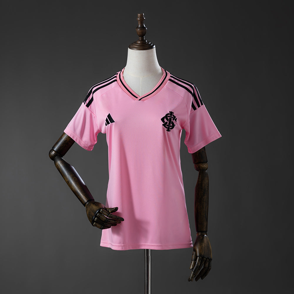 2025 Internacional Soccer Jersey Pink