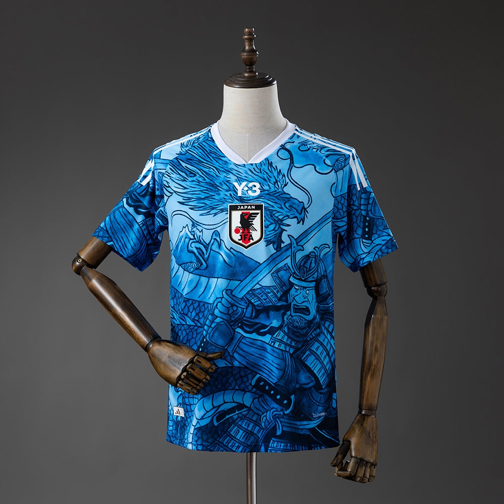 Japan Y/3 Samurai Blue Fan Jersey