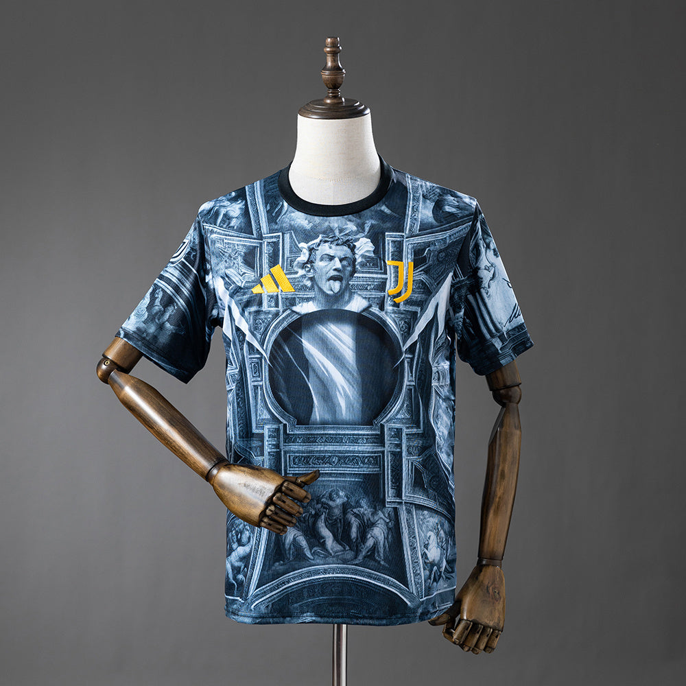 Juventus 2025/26 Blue Pre-Match Fan Jersey