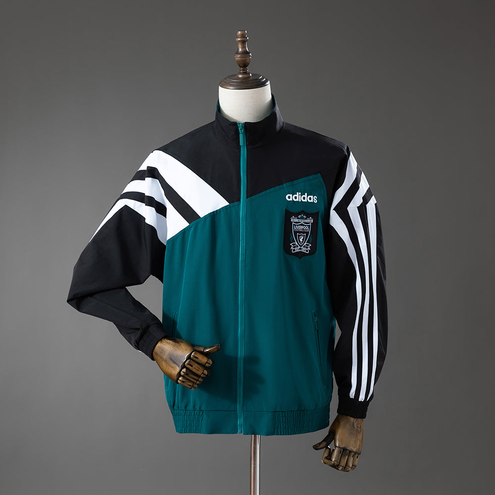 Liverpool 95/96 Track Jacket Top - Green