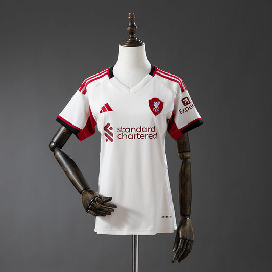 Liverpool 2025/26 Away Women Soccer Fan Jersey