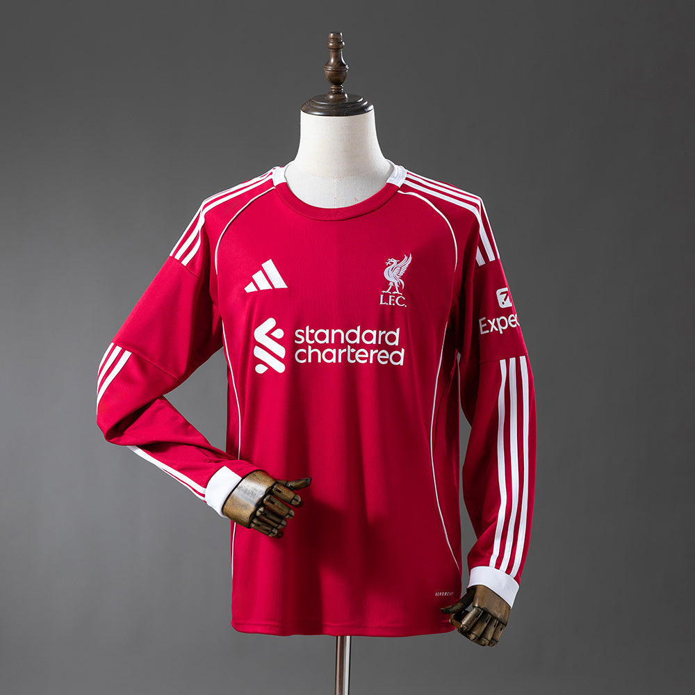 Liverpool 2025/26 Home Soccer Fan Jersey