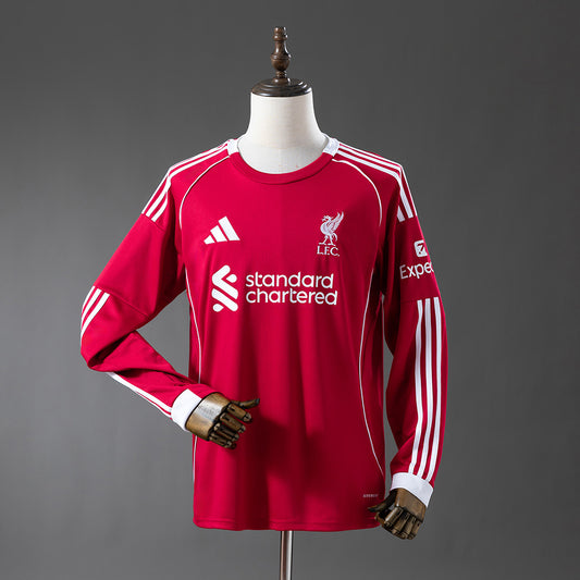 Liverpool 2025/26 Home Soccer Fan Jersey