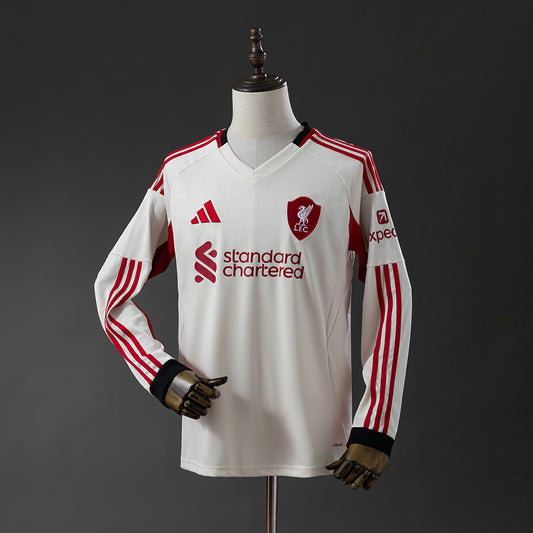 Liverpool 2025/26 Third Away Soccer Jersey Long Sleeve
