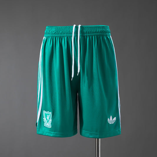 Liverpool 2025/26 Third Away Shorts Green