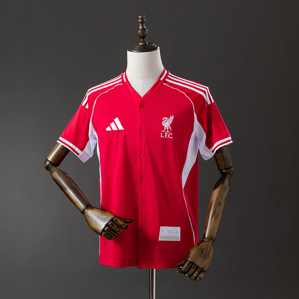Liverpool 2025/26 Soccer Jersey Red