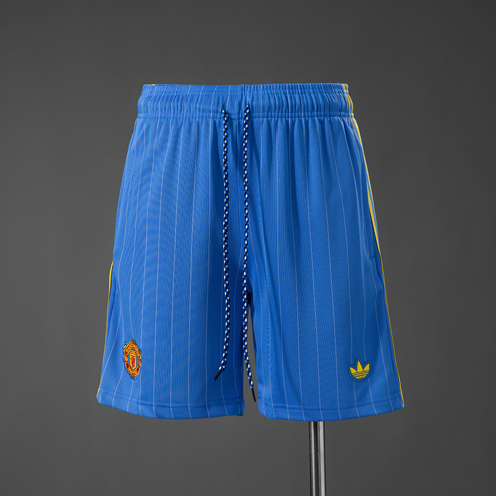 Manchester United Terrace Icons Shorts Blue