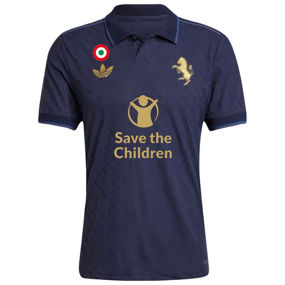 Juventus Third Save Children Sponsor Match Jersey Stadium Jersey 2024/25