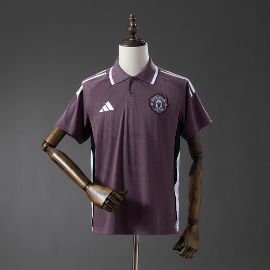 Manchester United 2025/26 POLO Shirt Purple