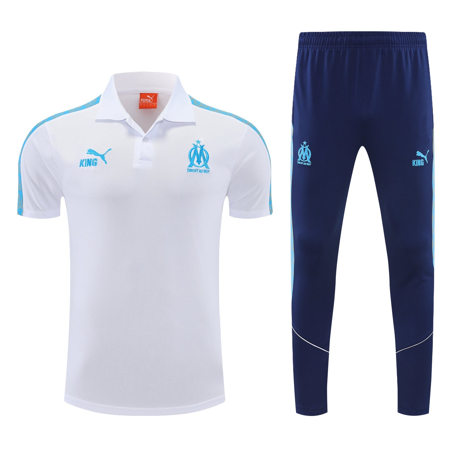 Marseille 2025/26 POLO Training Suit Blue