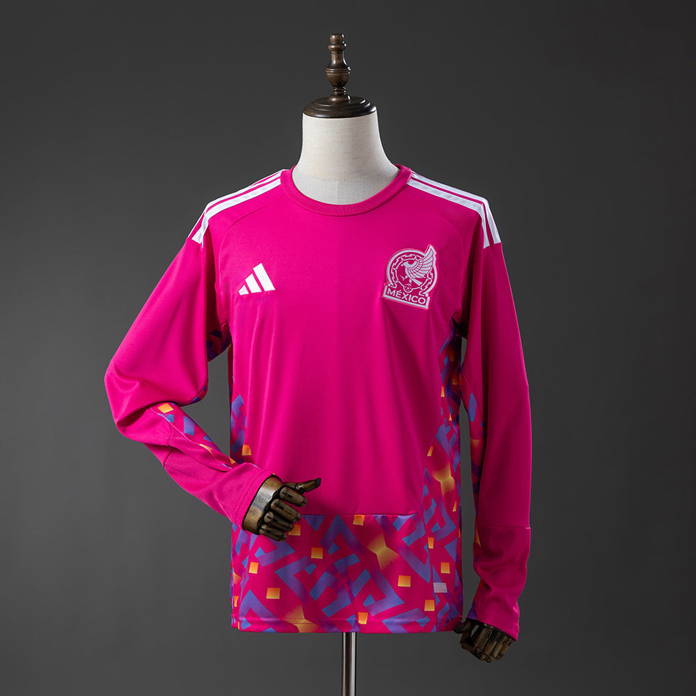 Mexico 2026 World Cup Long Sleeve Goalkeeper Fan Jersey
