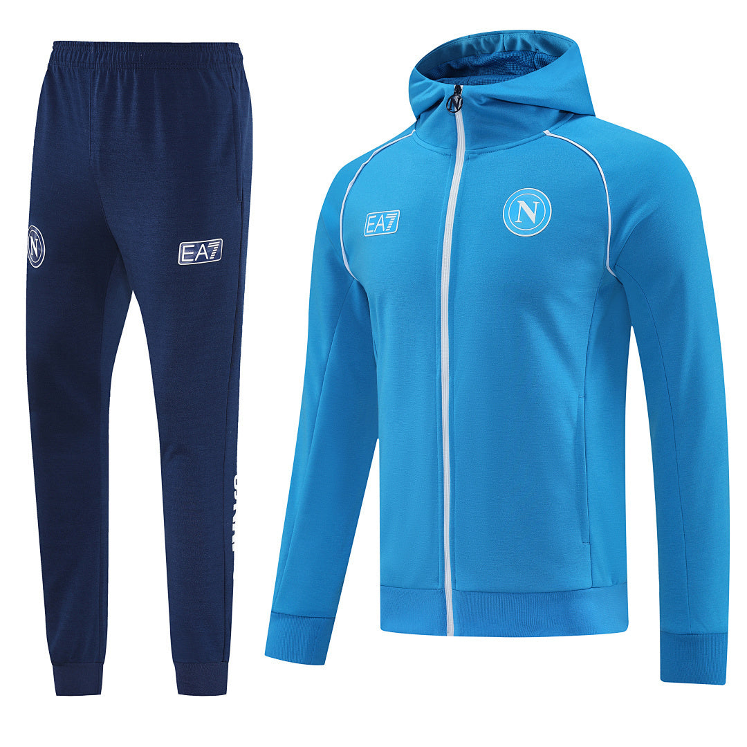 Napoli 2025/26 Blue hoodie jacket tracksuit