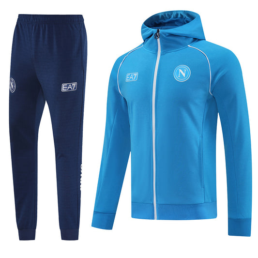 Napoli 2025/26 Blue hoodie jacket tracksuit