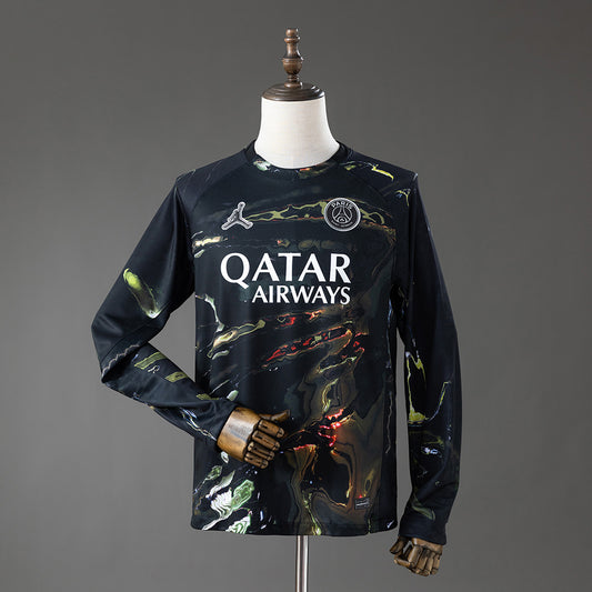 PSG 2025/26 Night Edition Long/Sleeve Fan Jersey