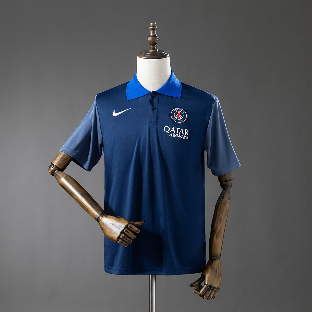 PSG 2025/26 POLO Shirt Blue