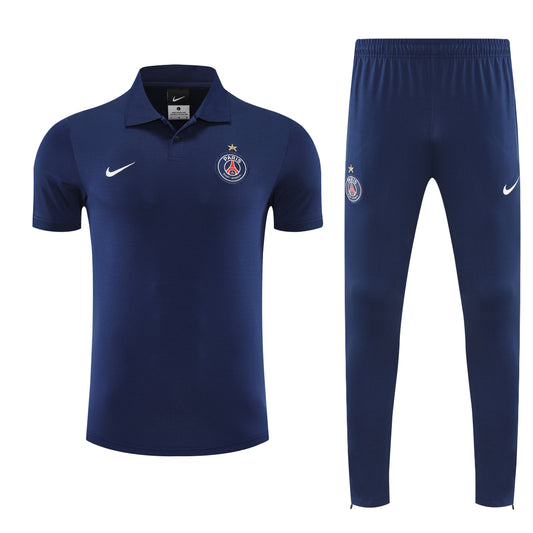 PSG 2025/26 POLO Training Suit Blue